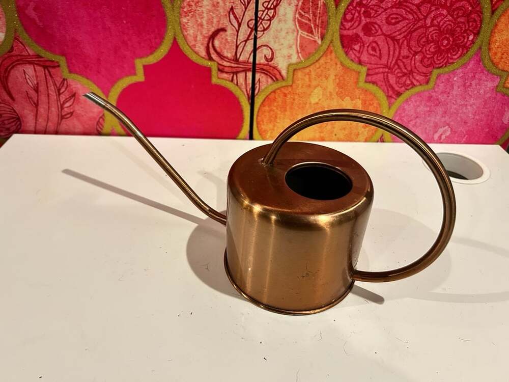 Homarden Copper Watering Can Metal with Easy Pour Spout